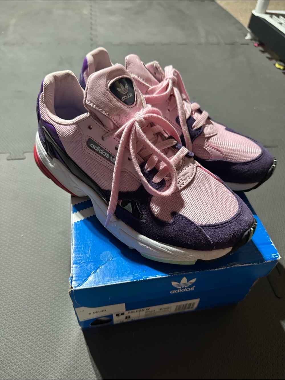 adidas Pink and Purple Falcons